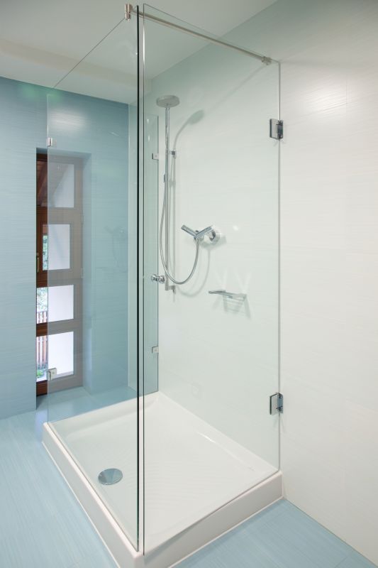 Glass Panel Shower Design